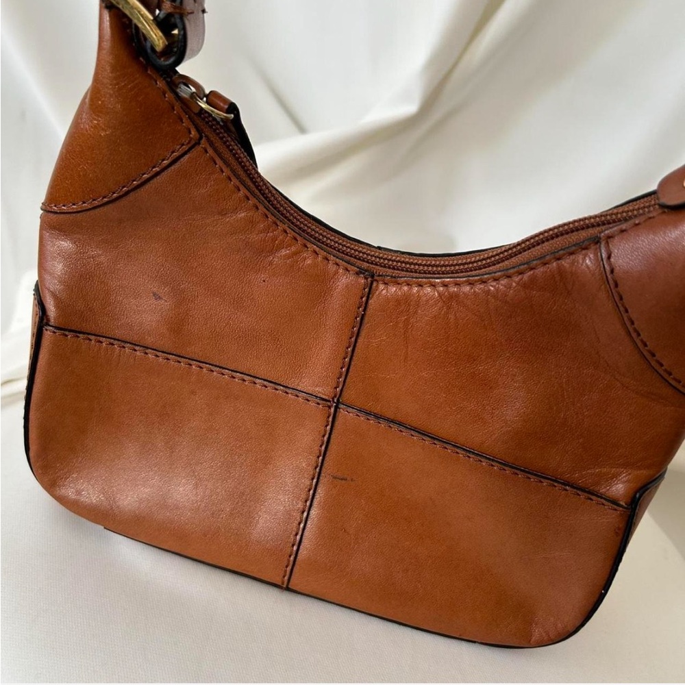 Y2K/90s Etienne Aigner leather handbag brown. - Picture 5 of 11